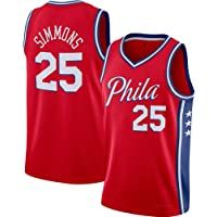 WHOME Ben Simmons # 25 76ers Camiseta Masculina competición Profesional Entrenamiento Ropa Deportiva Camiseta de…